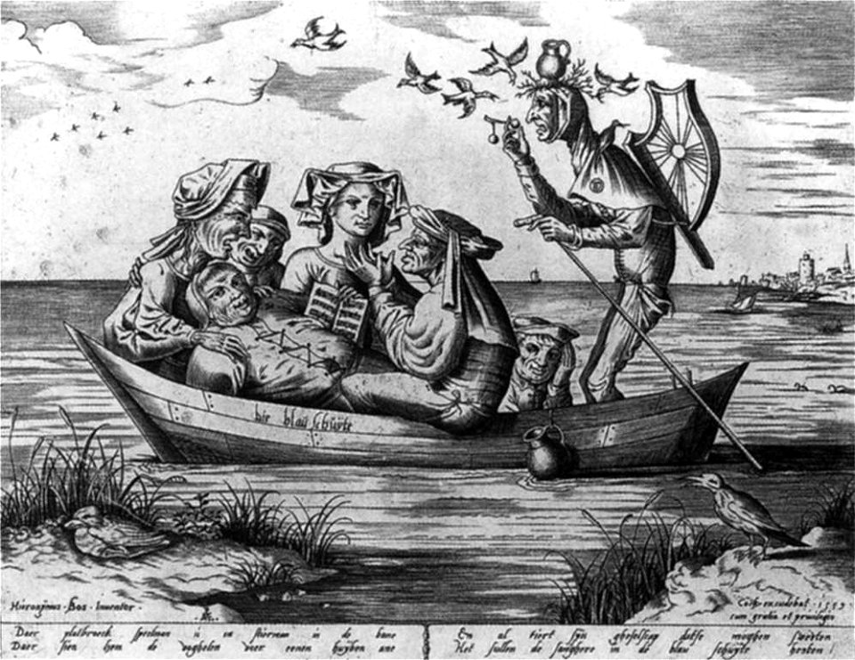 Pieter van der Heyden - Ship of Fools (Die blau schuyte) - WGA11410