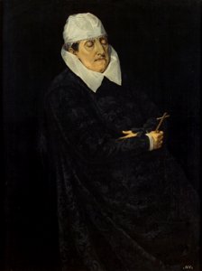 Pietro de Pomis, , Schloss Ambras Innsbruck - Maria von Bayern (1551-1608), Gemahlin von Karl II. von Innerösterreich, auf dem Totenbett - GG 9279 - Kunsthistorisches Museum