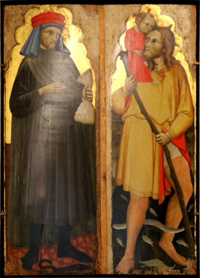 Pietro di Giovanni Lianori-homme bon et saint Christophe