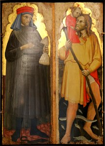Pietro di Giovanni Lianori-homme bon et saint Christophe