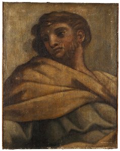 Pietro da Cortona - Detail of the vault of the Chapel of the Holy Sacrament in St Peter’s, Rome, cartoon - NM 7208 - Nationalmuseum