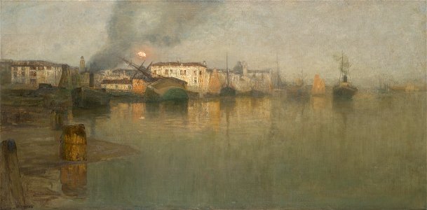 Pietro Fragiacomo - Venedig (Fra sole e luna) - 1121 - Österreichische Galerie Belvedere