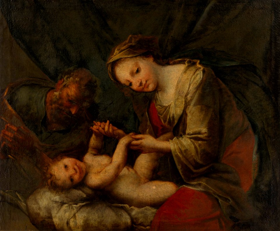 Pietro Liberi (Padua 1614-Venice 1687) - The Holy Family - RCIN 405706 - Royal Collection