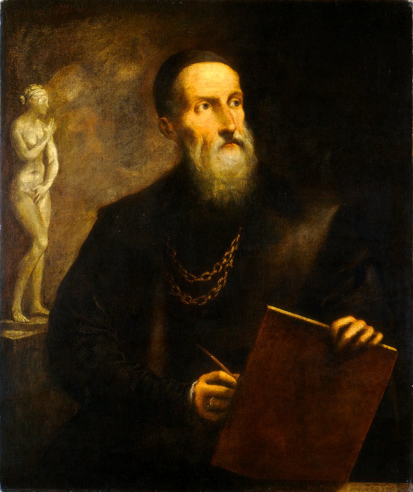 Pietro della Vecchia - Imiginary portrait of Titian