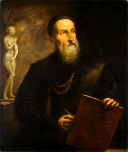 Pietro della Vecchia - Imiginary portrait of Titian