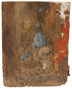 Pietro Lorenzetti - A Female Saint (Fragment) - 1969.34.B - Fogg Museum