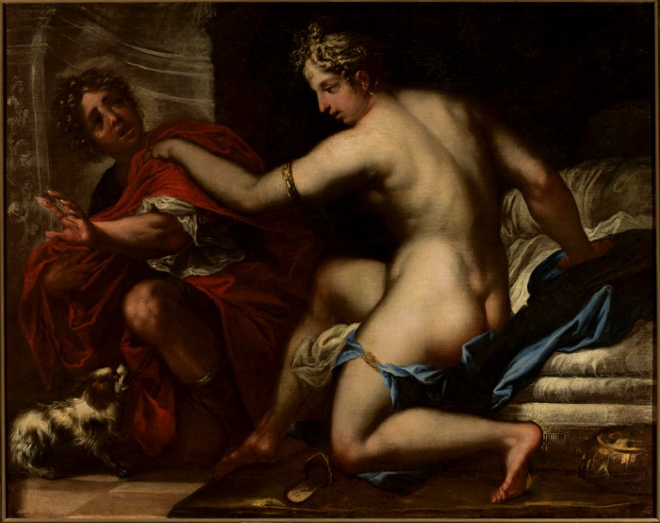 Pietro Liberi - Joseph and Potiphar's wife - M.Ob.2290 - National Museum in Warsaw