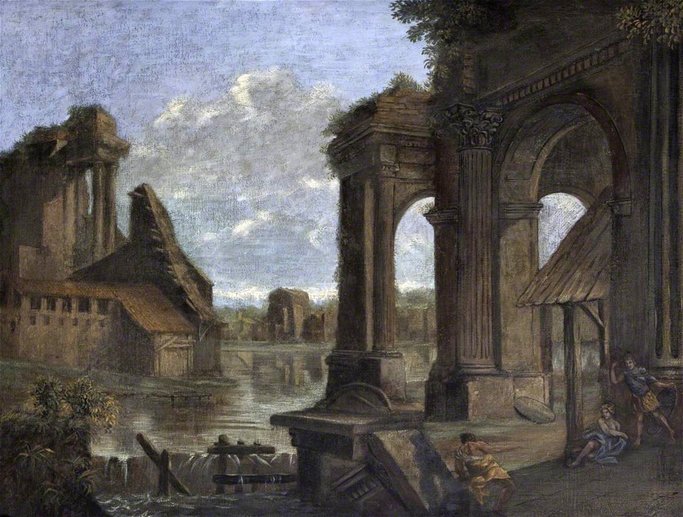Pietro Paltronieri (1673-1741) - Capriccio, Roman Ruins at Bologna - 1271512 - National Trust