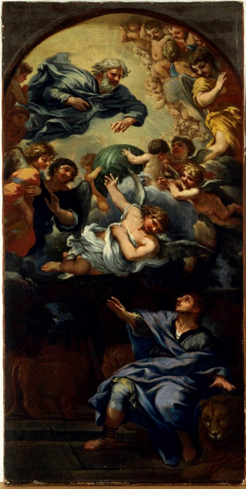 Pietro da Cortona (Pietro Berrettini) - Daniel in the Lion's Den - y1991-45 - Princeton University Art Museum