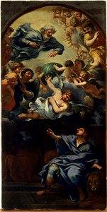 Pietro da Cortona (Pietro Berrettini) - Daniel in the Lion's Den - y1991-45 - Princeton University Art Museum