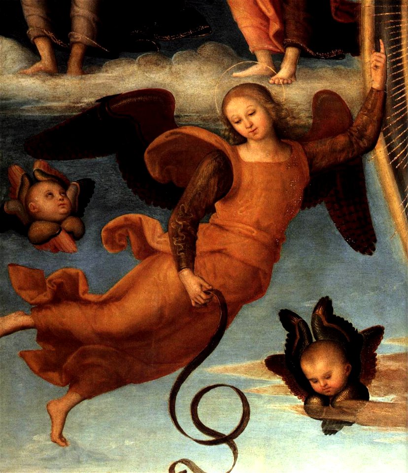 Pietro Perugino - Assumption of the Virgin (detail) - WGA17285