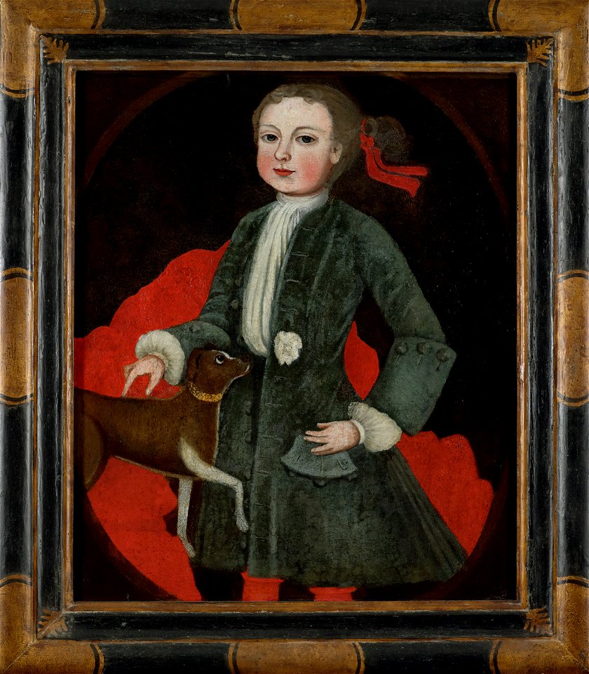 Pieter Vanderlyn - Boy with Dog - 2016-66 - Princeton University Art Museum
