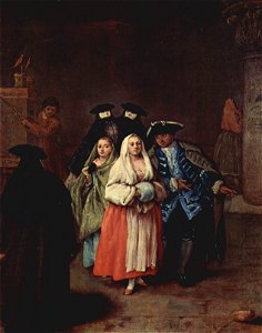 Pietro Longhi 026. Free illustration for personal and commercial use.