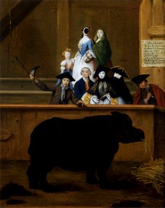 Pietro Longhi - The Rhinoceros - WGA13408