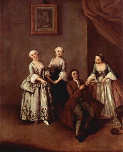 Pietro Longhi 039. Free illustration for personal and commercial use.