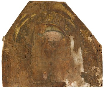 Pietro Lorenzetti - A Female Saint (Fragment) - 1969.34.A - Fogg Museum