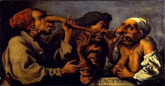 Pietro della Vecchia - Allegory of touch