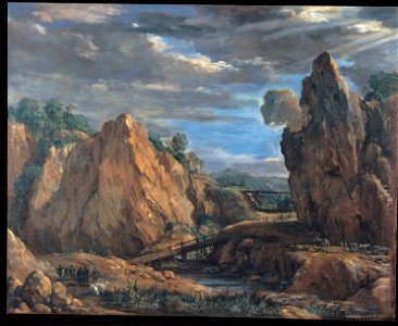 Pietro da Cortona - The allume mines of Tolfa - Google Art Project