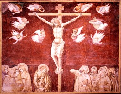 Pietro lorenzetti, crocifissione di san francesco a siena