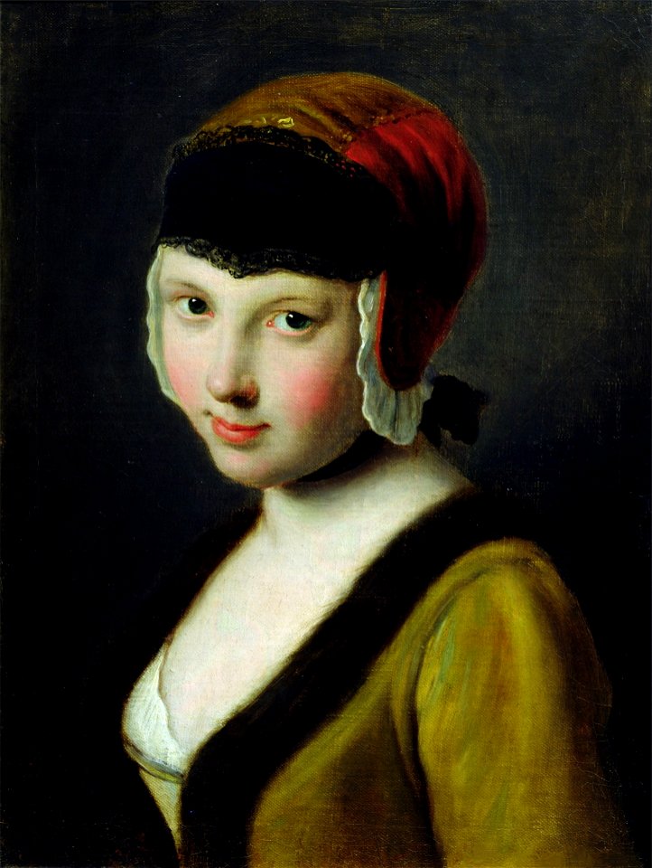 Pietro Antonio Rotari - Ragazza con la mascherina nera