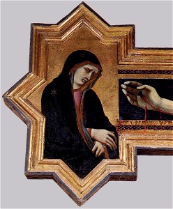 Pietro Lorenzetti - Crucifix (detail) - WGA13533