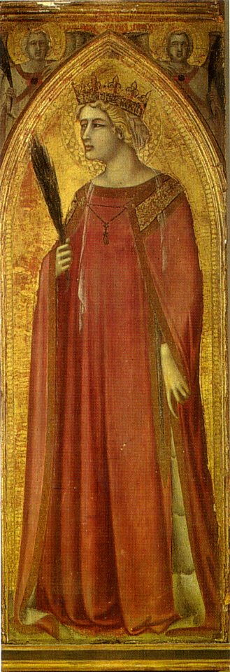 Pietro lorenzetti, santa caterina