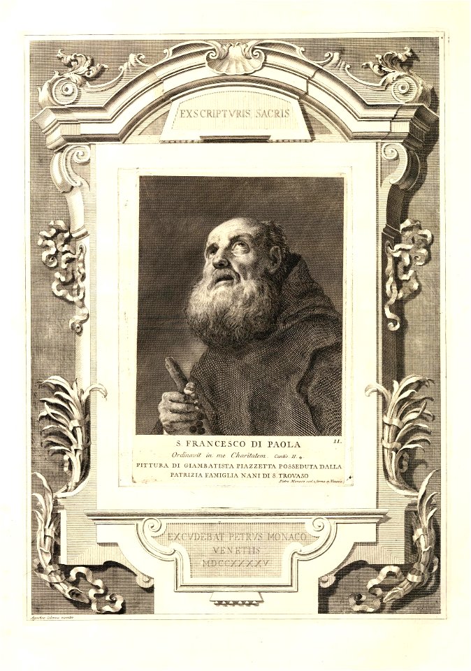 Pietro Monaco - S. Francesco di Paola, 1865,0520.698