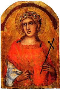 Pietro lorenzetti, santa cecilia
