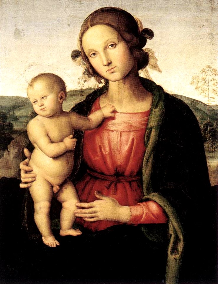 Pietro Perugino - Madonna and Child - WGA17296