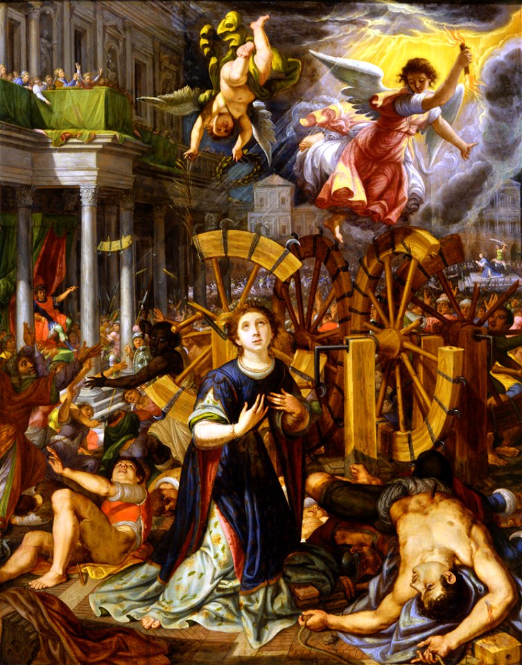 Pietro de Lingis - The Martyrdom of Saint Catherine of Alexandria
