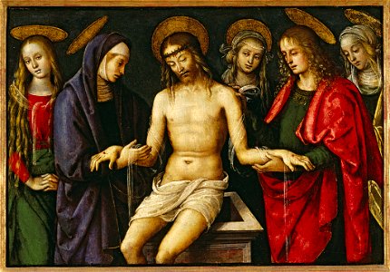 Pietà, by Antonio da Viterbo (Antonio del Massaro), tempera on panel, c. 1505, High Museum of Art