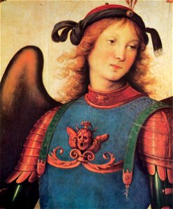 Pietro Perugino - Assumption of the Virgin with Four Saints (detail) - WGA17282