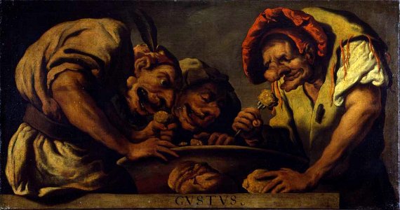 Pietro della Vecchia - Allegory of taste