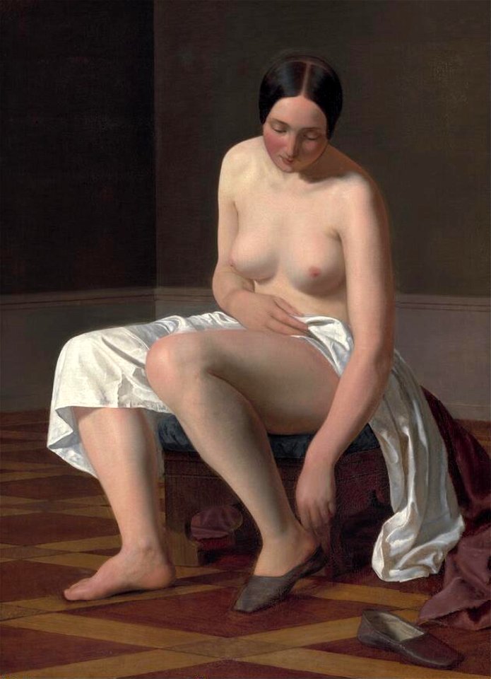 Pigen med toflerne (1843)