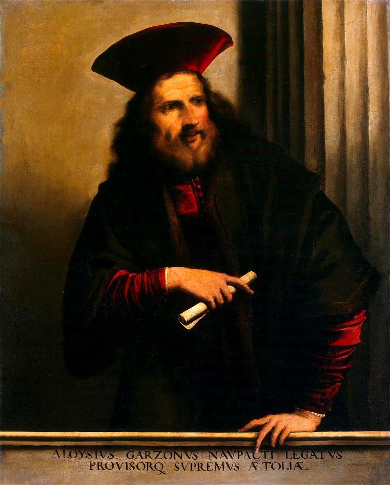 Pietro della Vecchia - Portrait of Aloysio Garzoni - WGA24331