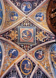Pietro Perugino - Ceiling decoration - WGA17226