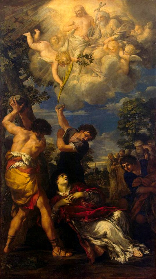 Pietro da Cortona - Il martirio di Santo Stefano - WGA17711