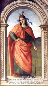Pietro Perugino - Cato - WGA17247. Free illustration for personal and commercial use.