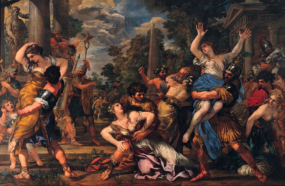 Pietro da Cortona - Rape of the Sabines - Google Art Project