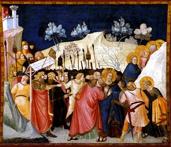 Pietro Lorenzetti - The Capture of Christ - WGA13507