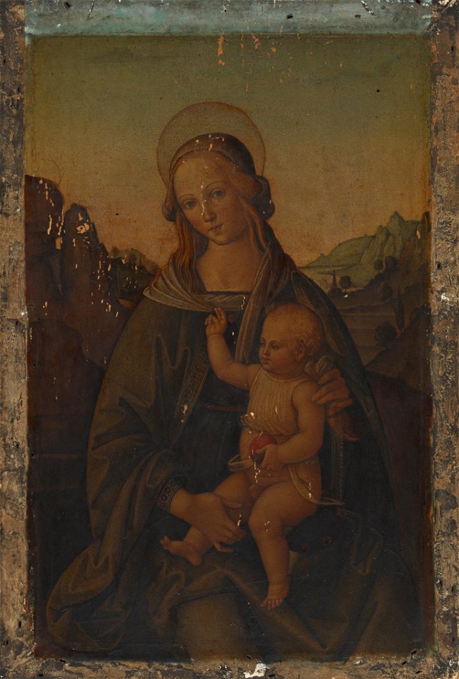 Pietro Perugino - Madonna and Child - 16.236 - Rhode Island School of Design Museum
