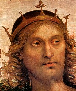 Pietro Perugino - Prophets and Sibyls (detail) - WGA17244