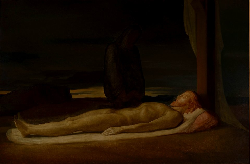 Pietà - Hippolyte Flandrin (B 1279-a)