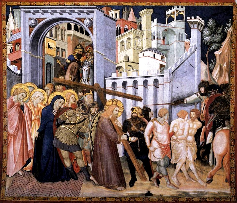Pietro Lorenzetti - The Road to Calvary - WGA13511