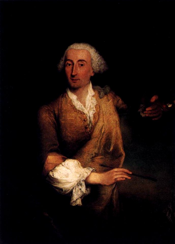 Pietro Longhi - Portrait of Francesco Guardi - WGA13421