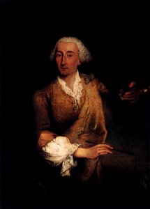 Pietro Longhi - Portrait of Francesco Guardi - WGA13421
