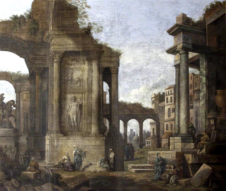 Pietro Paltronieri (1673-1741) - Capriccio, Roman Ruins at Bologna - 1271509 - National Trust