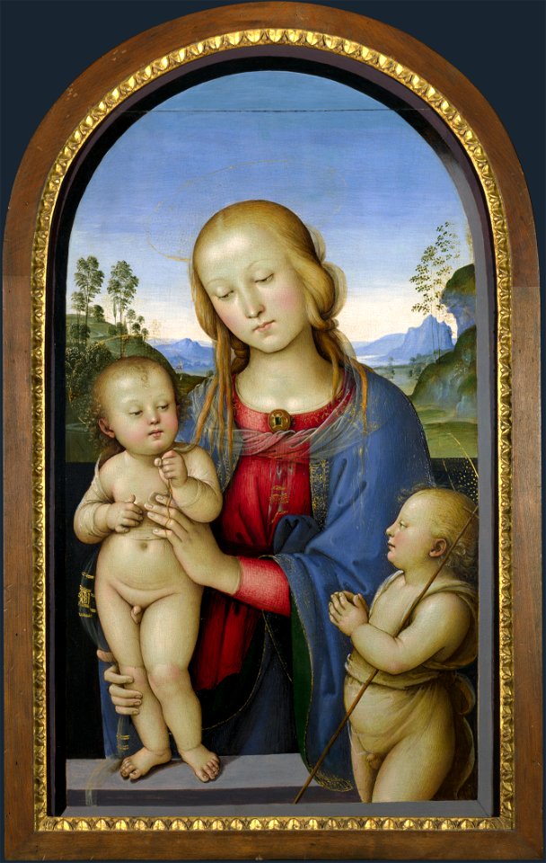 Pietro Perugino 055. Free illustration for personal and commercial use.