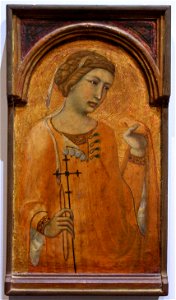 Pietro Lorenzetti - Sainte Agathe. Free illustration for personal and commercial use.