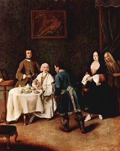 Pietro Longhi 001. Free illustration for personal and commercial use.